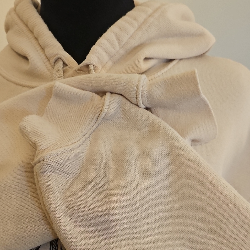 River Rock Roasting Co Fleece Cropped Hoodie Size Small - Picture 4 of 7